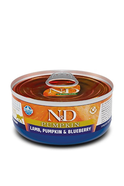 Nourriture humide N&D Citrouille sans grains pour chat