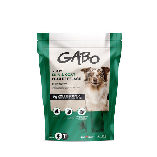Nourriture sèche peau et pelage pour chien