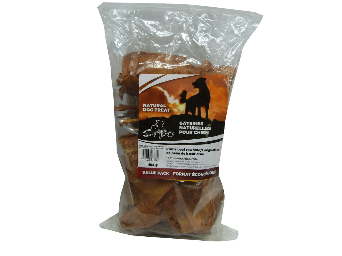 Languettes de peau de bœuf