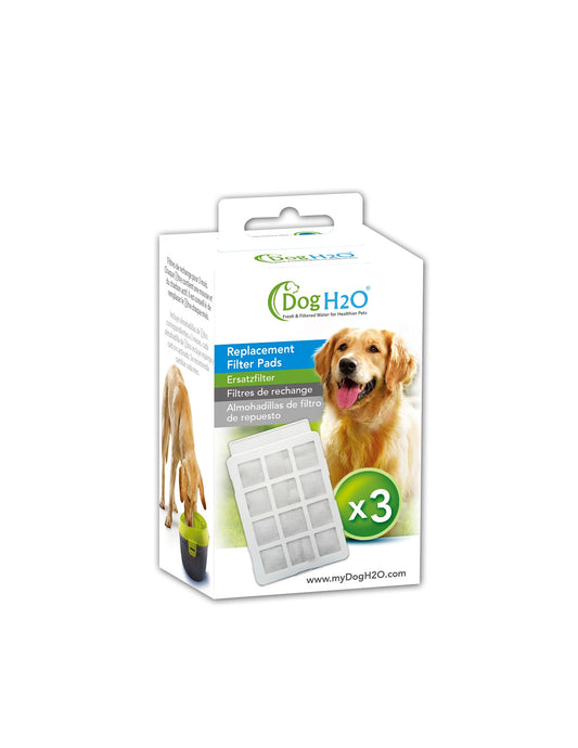 Filtres de rechange pour fontaines H2O pour chien ou chat (paquet de 3)