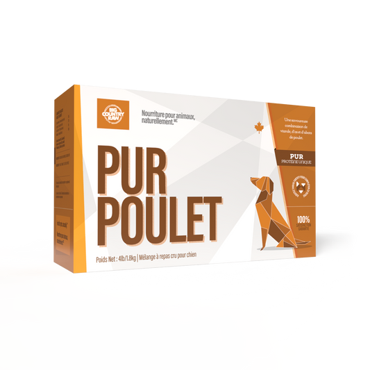 Formules pures - nourriture crue pour chien et chat