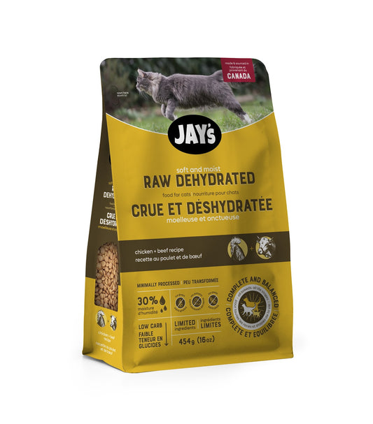 Nourriture crue déshydratée pour chat