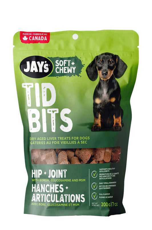 Gâteries Tid Bits hanches et articulations pour chien