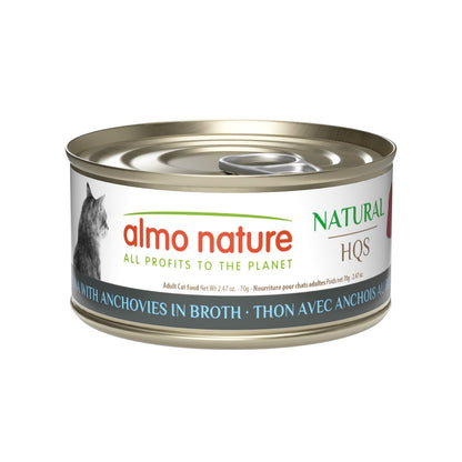 Nourriture humide HQS Natural au bouillon pour chat