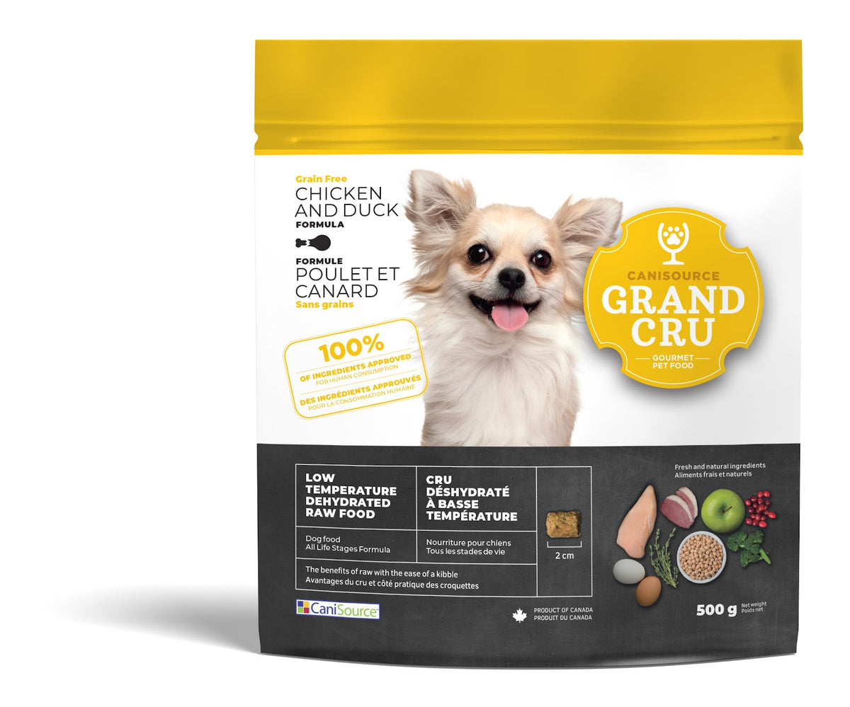 Nourriture déshydratée Grand Cru sans grains pour chien
