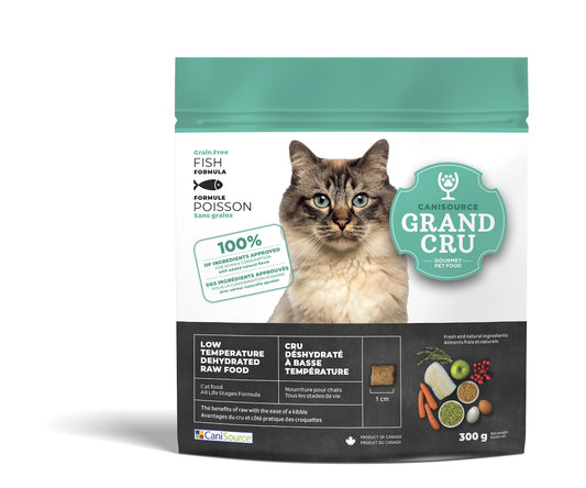 Nourriture déshydratée Grand Cru sans grains pour chat