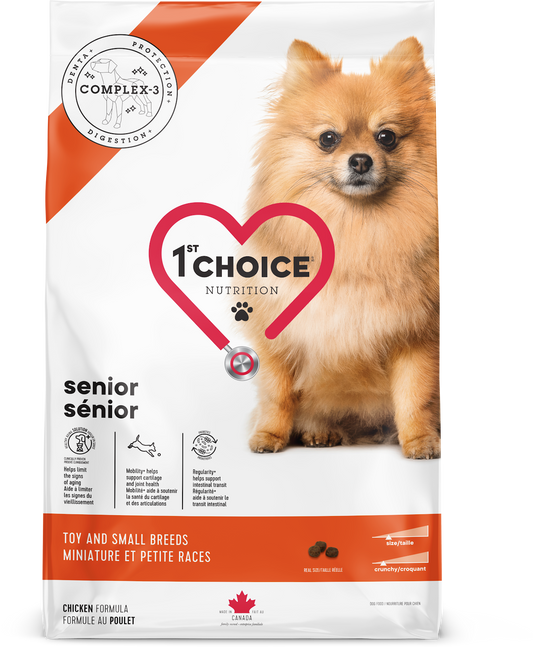 Nourriture pour chien sénior miniature et petites races - Poulet