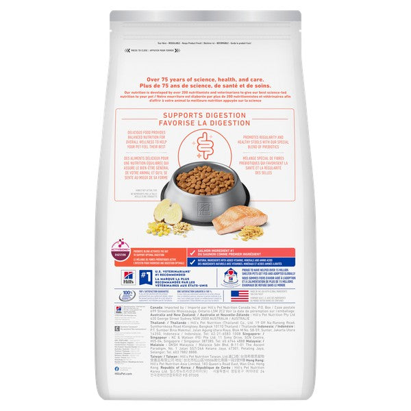 Digestion parfaite saumon, avoine et riz brun - nourriture sèche pour chien 9,98 kg