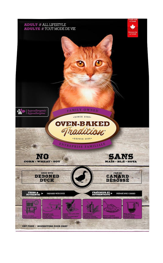 Nourriture au canard pour chat - Oven-Baked Tradition