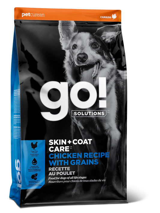 Nourriture sèche Go! Solutions Peau + Poils pour chien