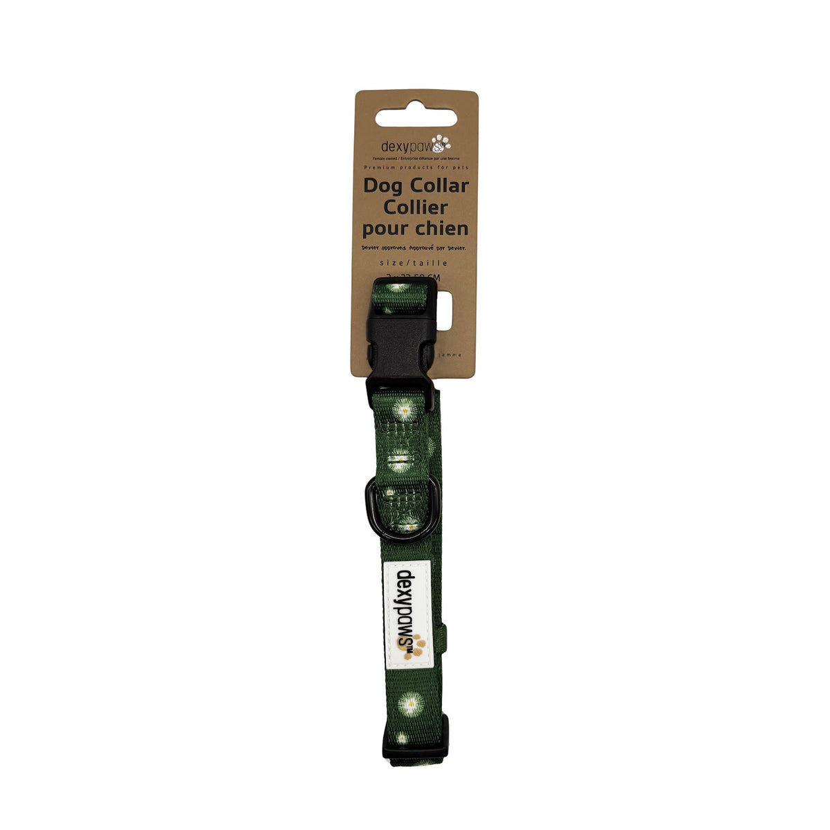 Collier en polyester pour chien