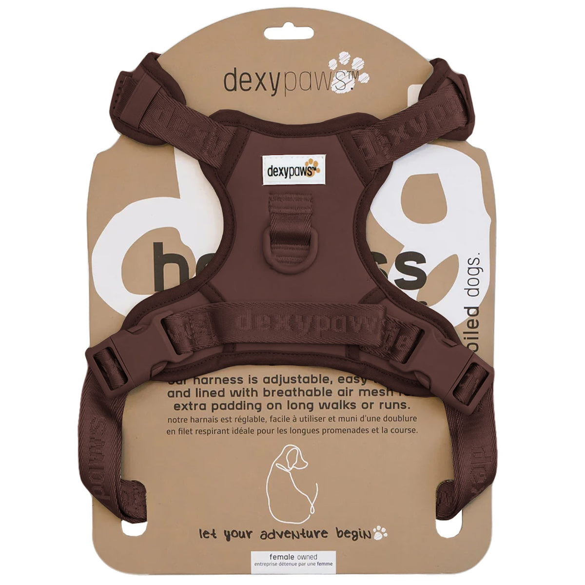Harnais sans traction pour chien