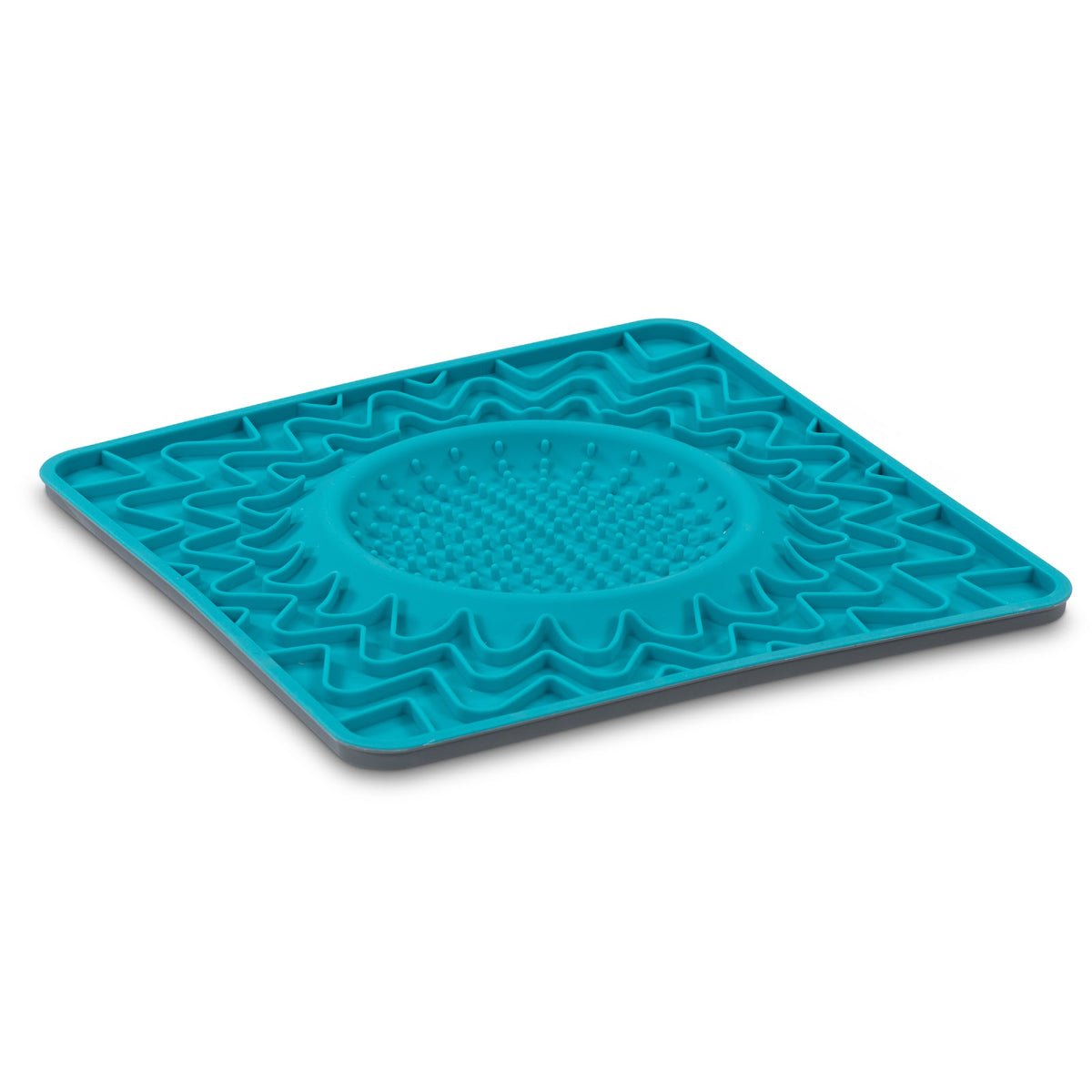 Tapis d'alimentation en silicone avec cadre et bol intégré