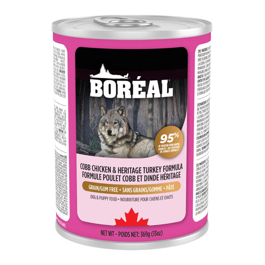 Poulet Cobb et dinde Heritage - nourriture humide pour chien 369 g