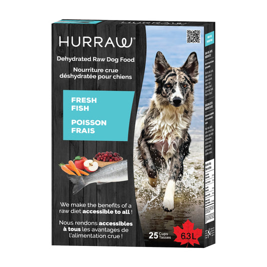 Nourriture crue déshydratée pour chien Hurraw
