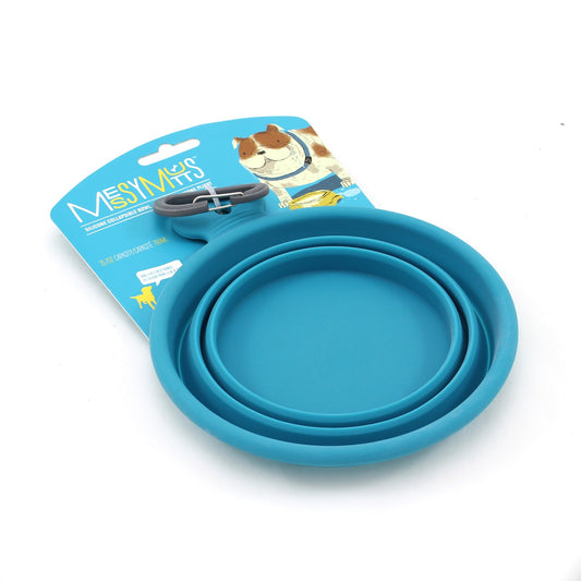 Bol en silicone rétractable