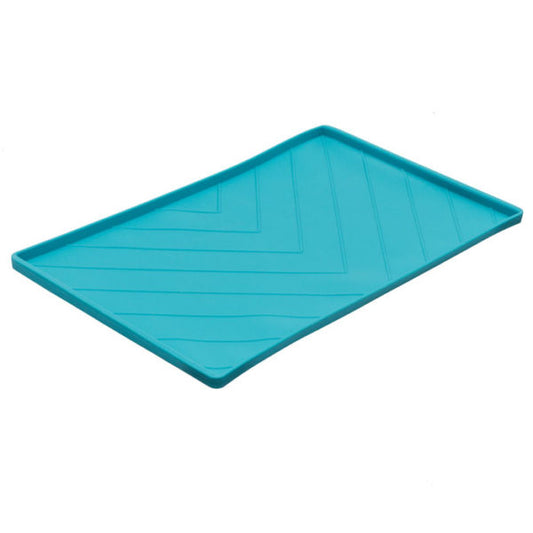 Tapis en silicone avec travers de métal