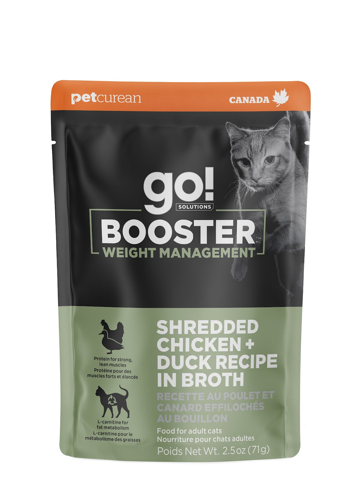 Nourriture humide Go! Solutions Booster Contrôle du poids pour chat
