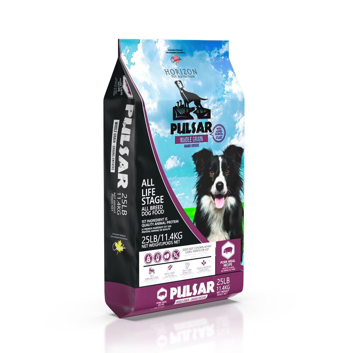 Avec grains entiers - nourriture sèche pour chien Pulsar