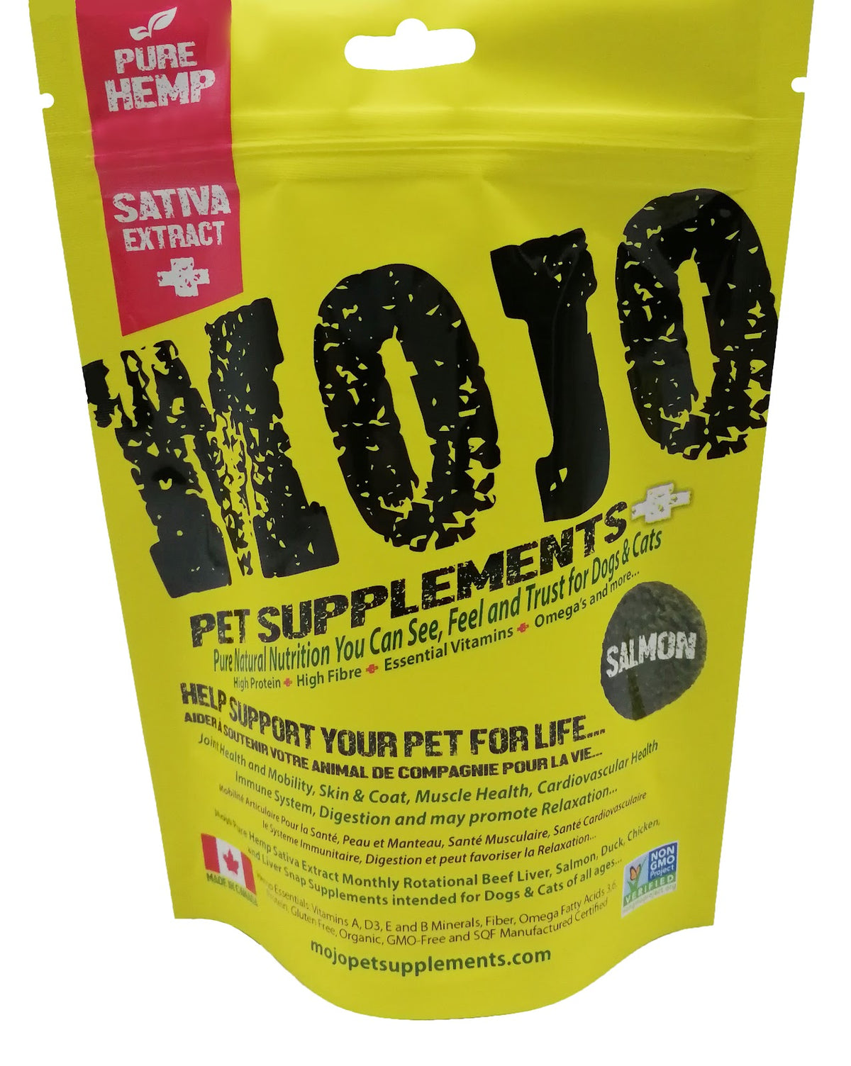 À base de chanvre Mojo - supplément pour chien et chat