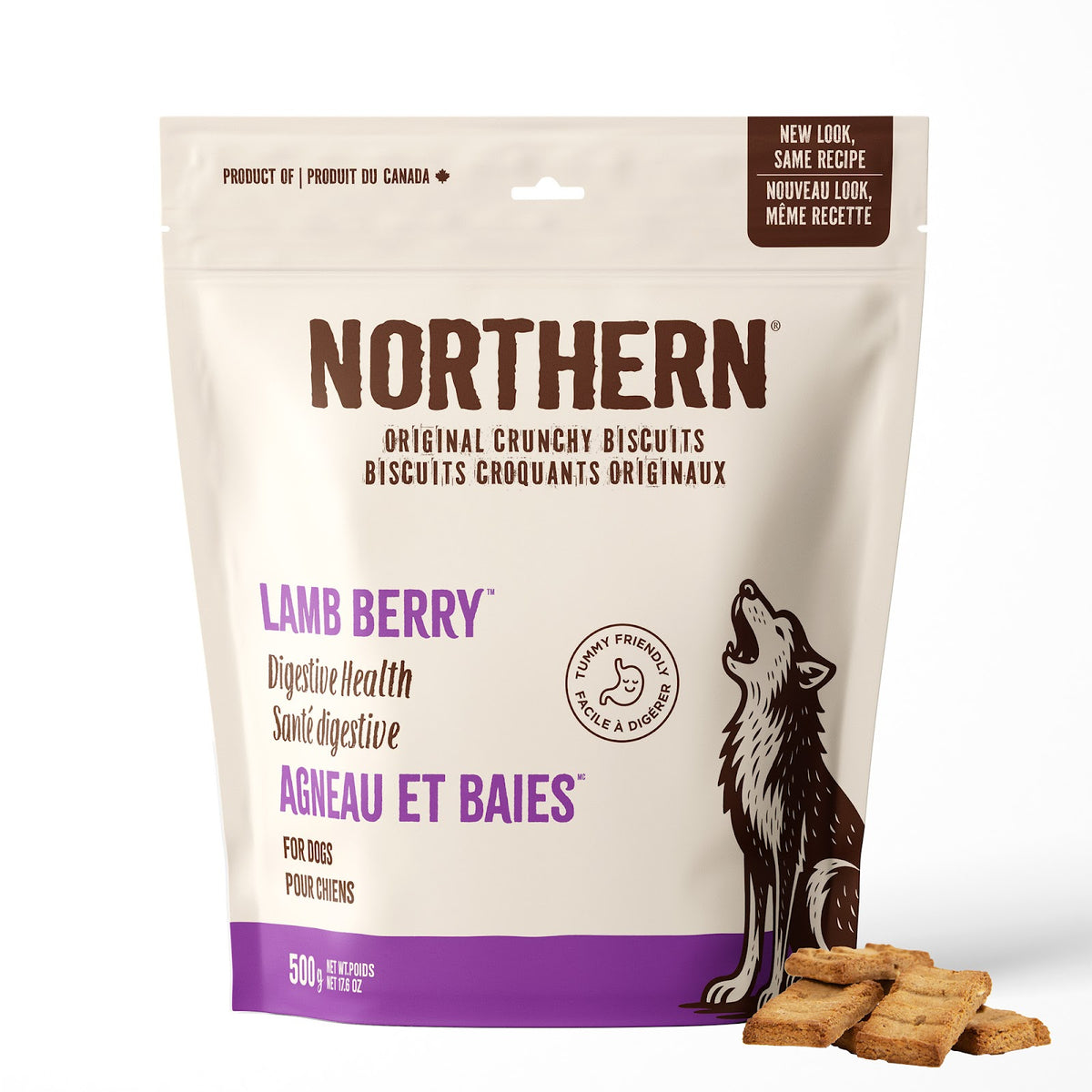 Biscuits croquants originaux pour chien