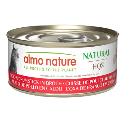 Nourriture humide HQS Natural au bouillon pour chat