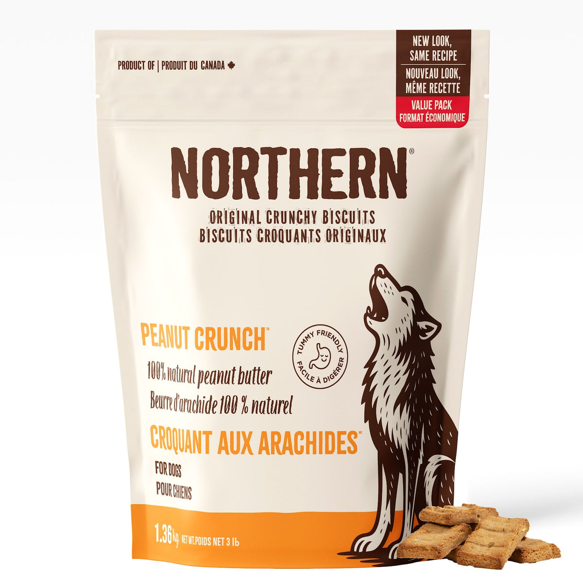 Biscuits croquants originaux pour chien