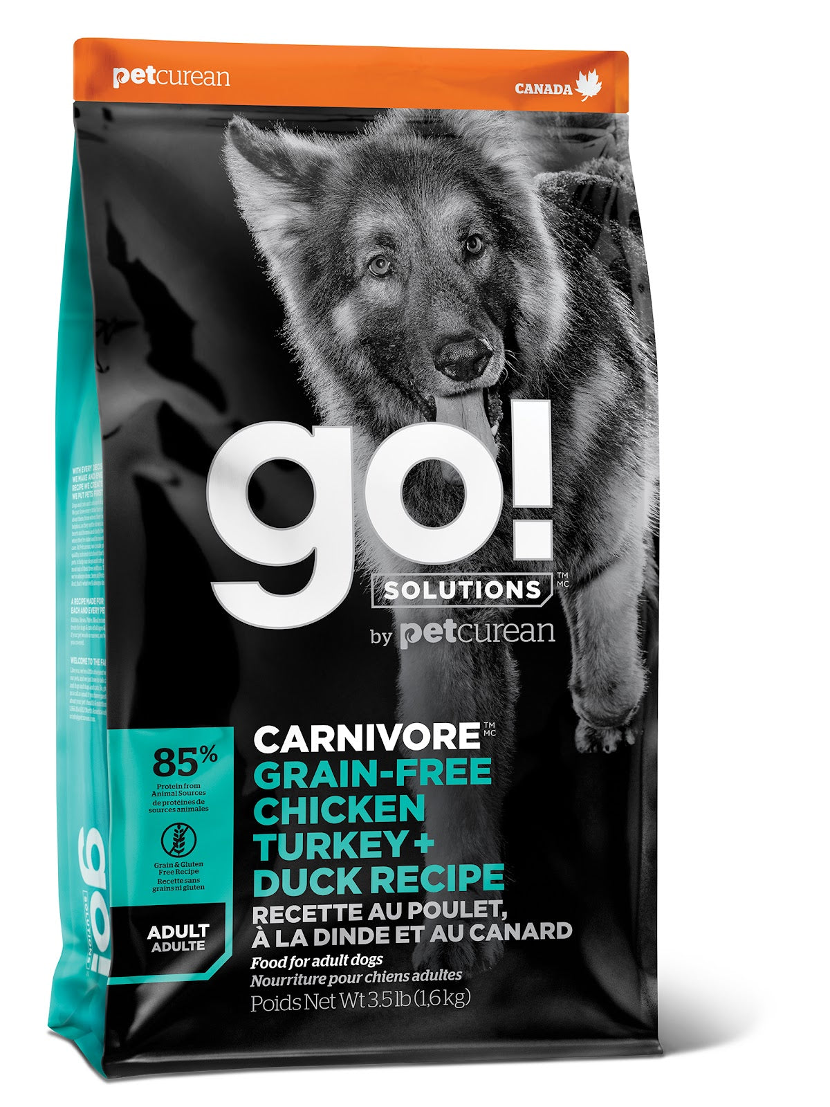 Nourriture sèche Go! Solutions Carnivore sans grains pour chien
