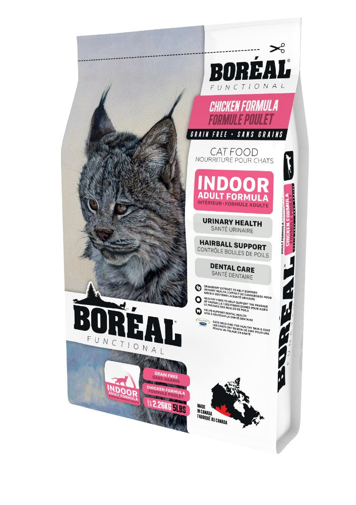 Functional chat d'intérieur poulet - nourriture sèche pour chat