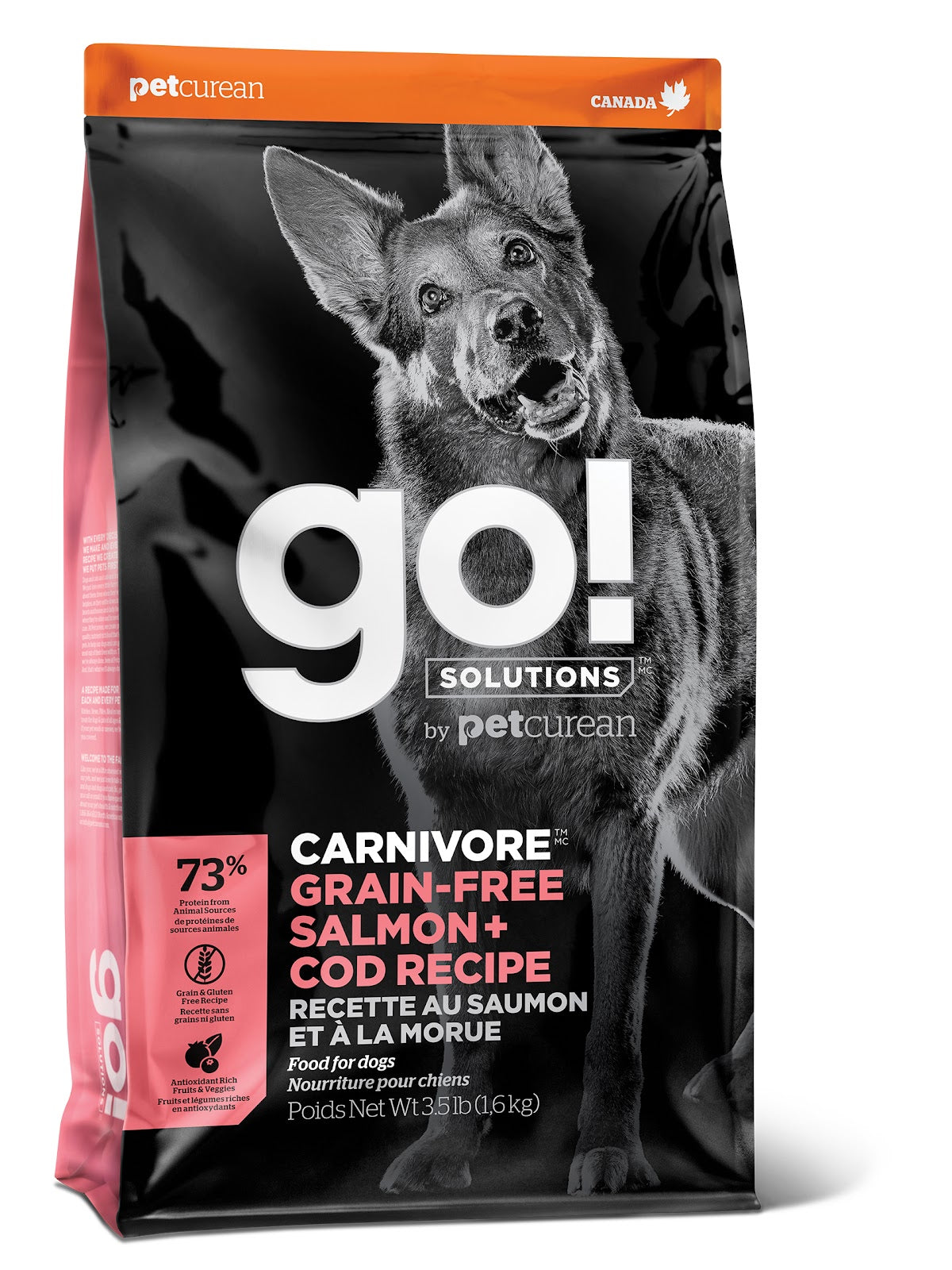 Nourriture sèche Go! Solutions Carnivore sans grains pour chien