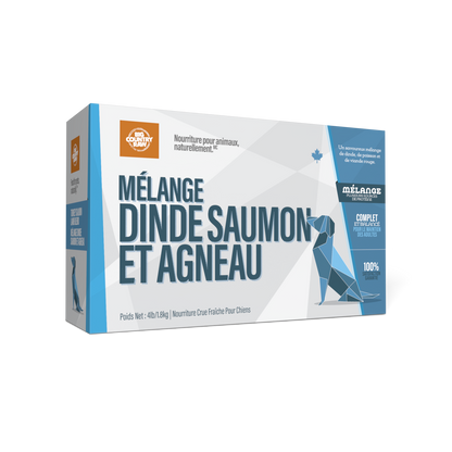 Mélanges signature - nourriture crue pour chien