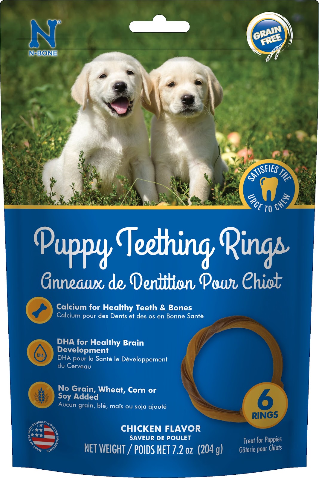 Anneau dentaire N-Bone pour chiot