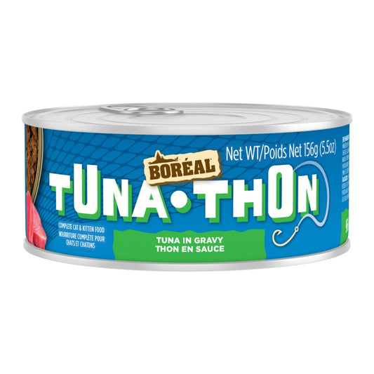 Thon rouge en sauce sans grains - nourriture humide pour chat Boréal