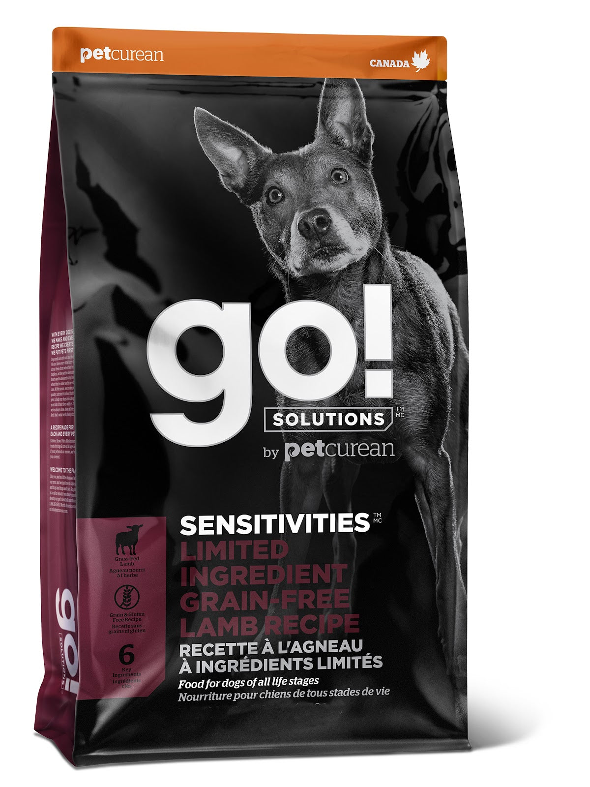 Nourriture sèche Go! Solutions Sensitivities LID sans grains pour chien