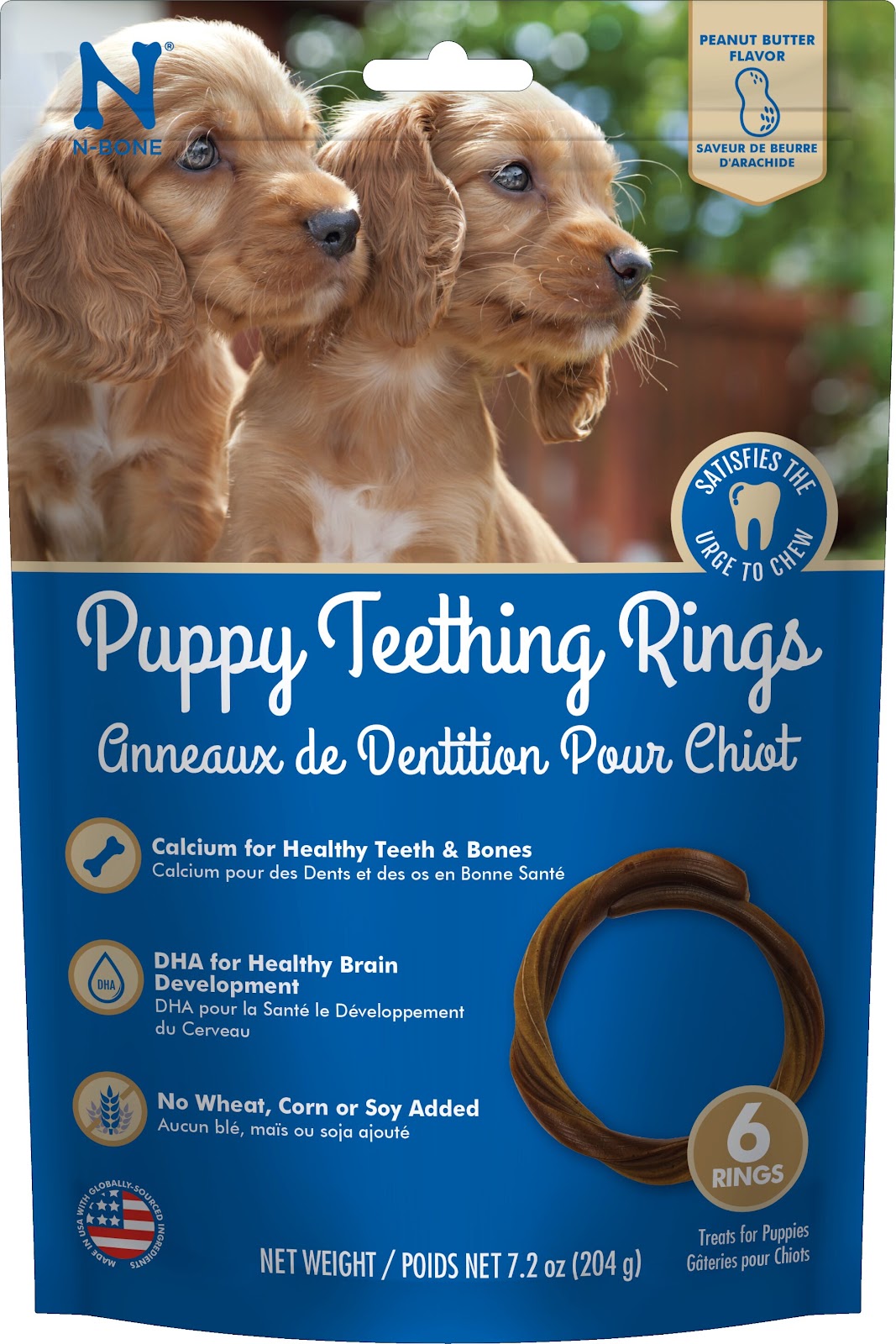 Anneau dentaire N-Bone pour chiot