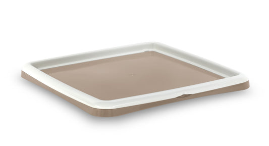 Plateau pour tapis d'entraînement, mocaccino 22 x 22 po