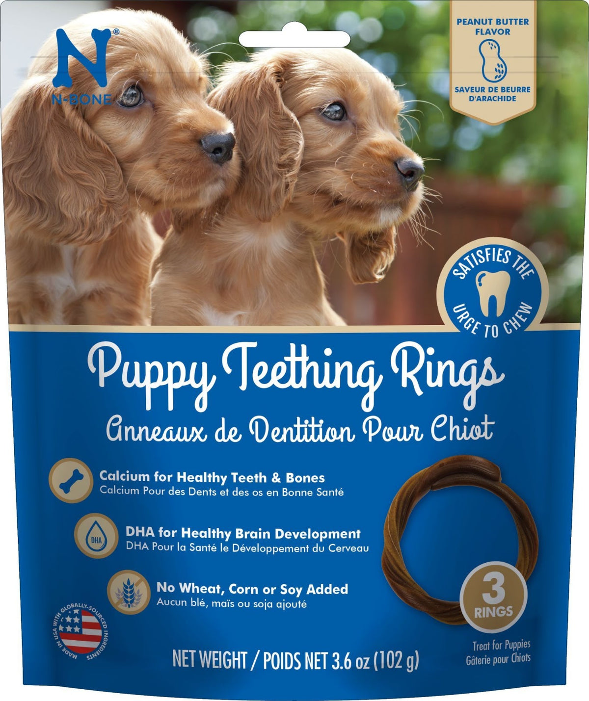 Anneau dentaire N-Bone pour chiot