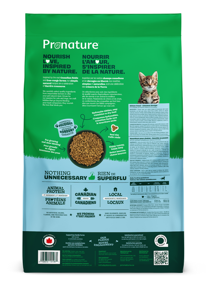Nourriture pour chaton - Recette au poulet