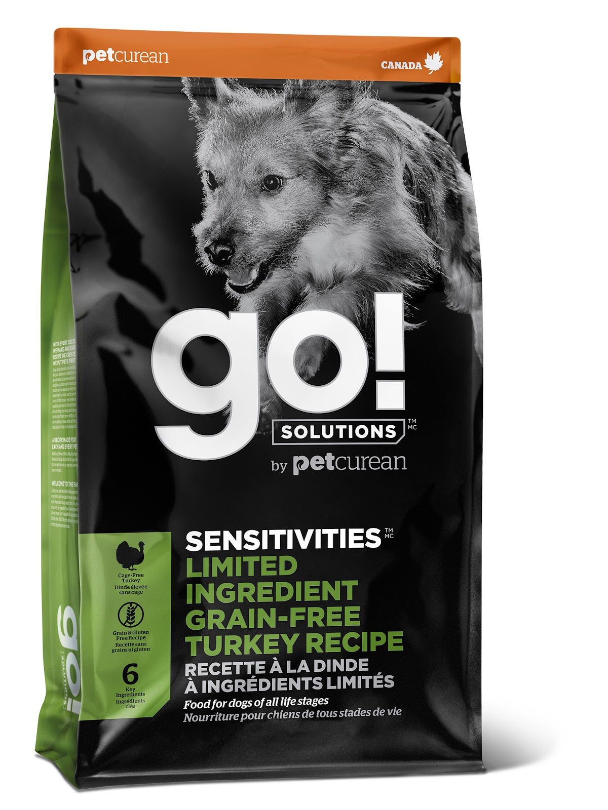Nourriture sèche Go! Solutions Sensitivities LID sans grains pour chien