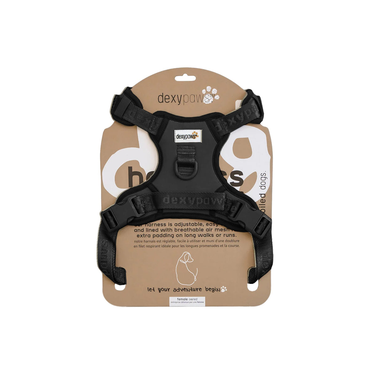 Harnais sans traction pour chien