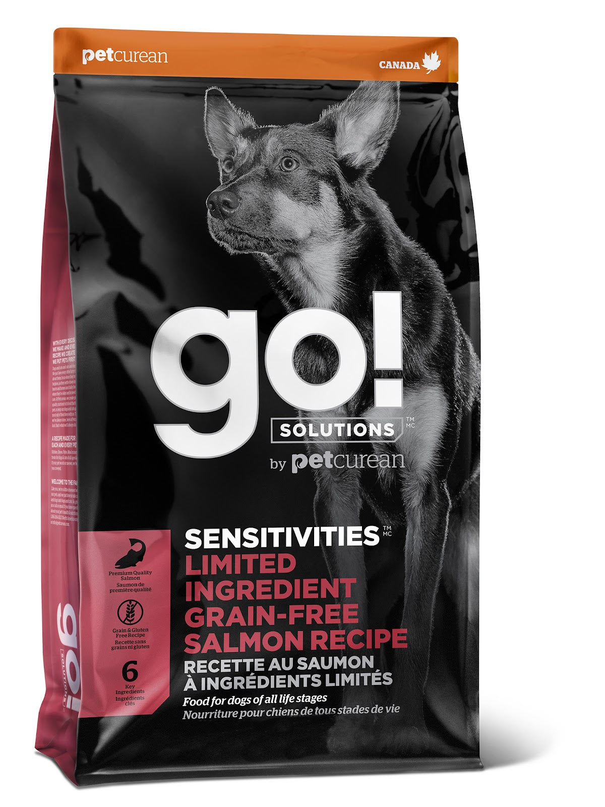 Nourriture sèche Go! Solutions Sensitivities LID sans grains pour chien