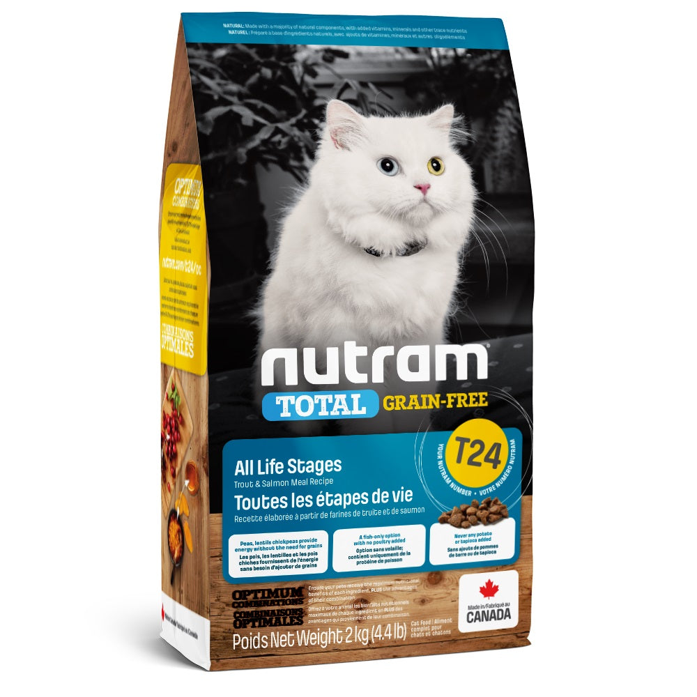 Nourriture sèche Total sans grains pour chat