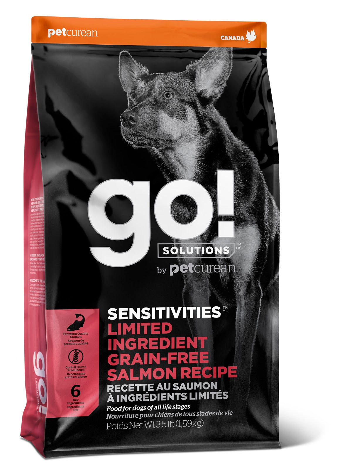 Nourriture sèche Go! Solutions Sensitivities LID sans grains pour chien
