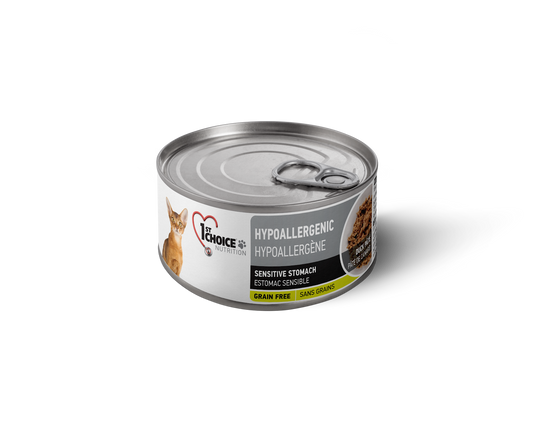 Nourriture humide pour chat hypoallergène - Pâté de canard