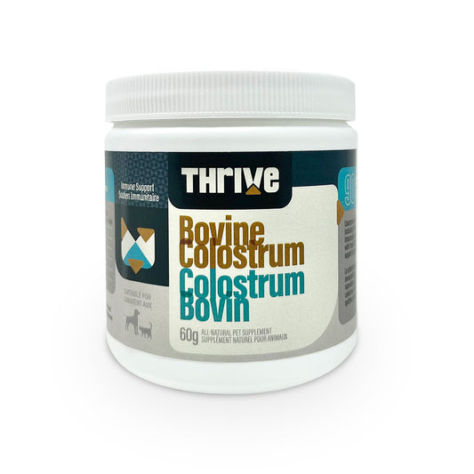 Colostrum bovin 60 g - supplément en poudre pour chien et chat