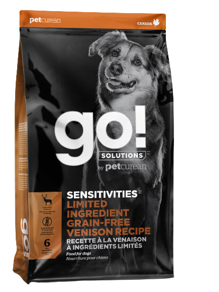 Nourriture sèche Go! Solutions Sensitivities LID sans grains pour chien