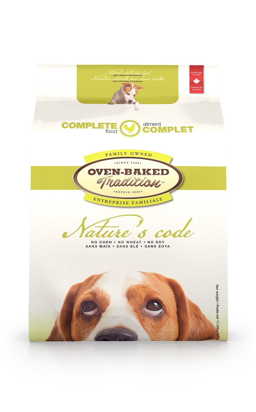 Nourriture sèche Nature's Code pour chien