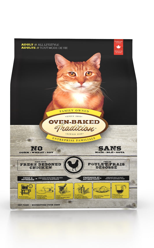 Nourriture au poulet pour chat - Oven-Baked Tradition