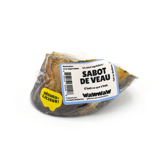 Sabot de veau pour chien