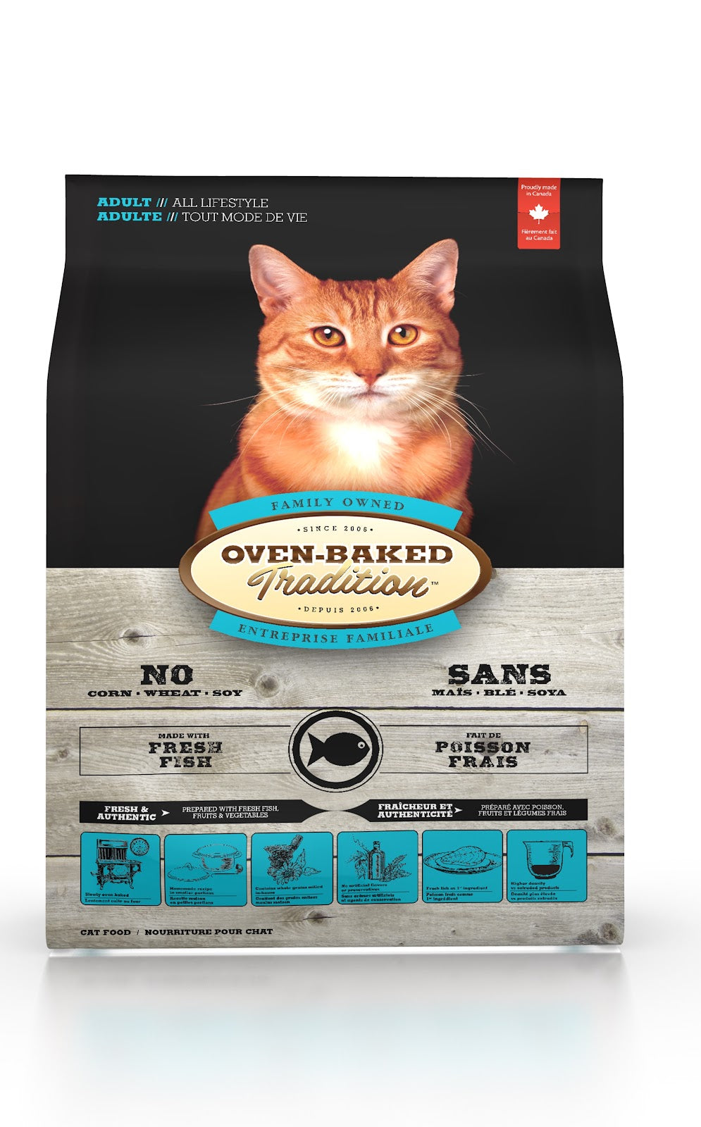Nourriture sèche pour chat